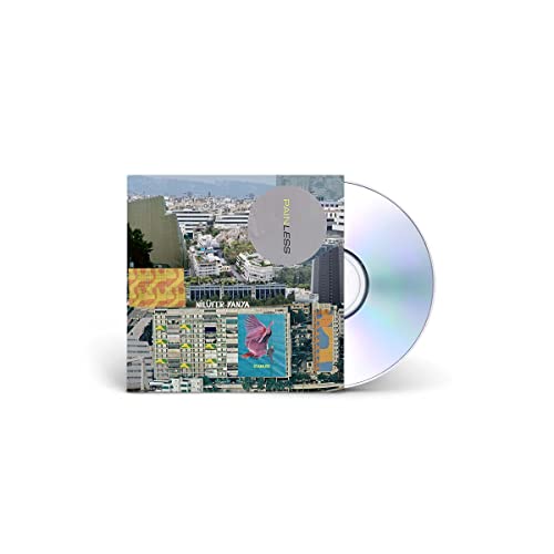 Nilufer Yanya “PAINLESS” CD with collage cover art and silver disc.