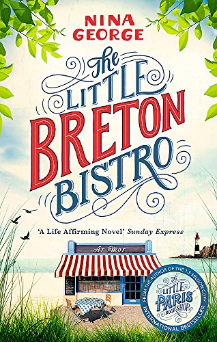 Book cover for “The Little Breton Bistro” with a coastal scene.