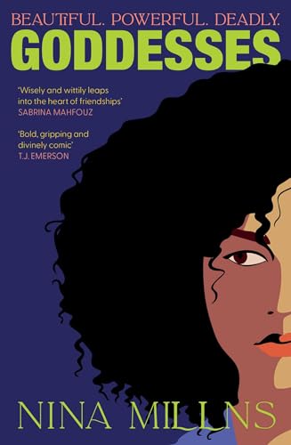 Book cover: "Goddesses" by Nina Mills, featuring a woman’s face in profile.