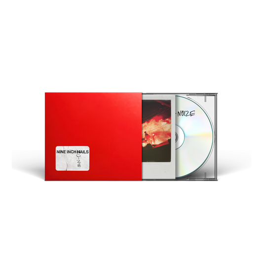 Red CD case with silver disc and insert for Nine Inch Noize.