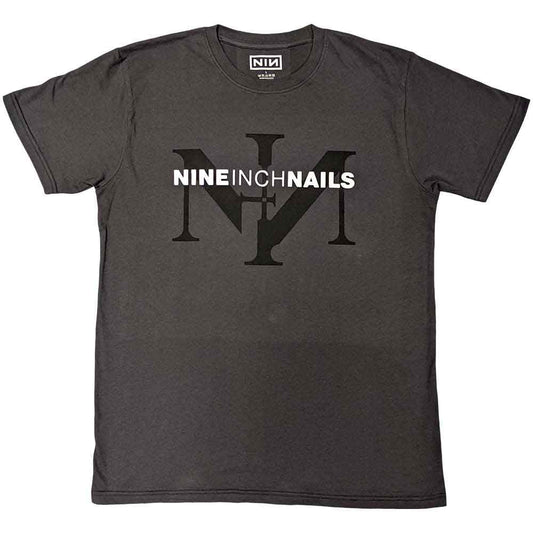 Black Nine Inch Nails t-shirt with band icon and logo, size XX-Large.