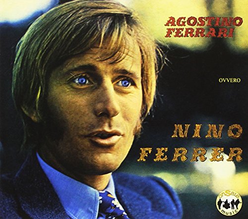 CD cover featuring a portrait of Nino Ferrer with text overlays.
