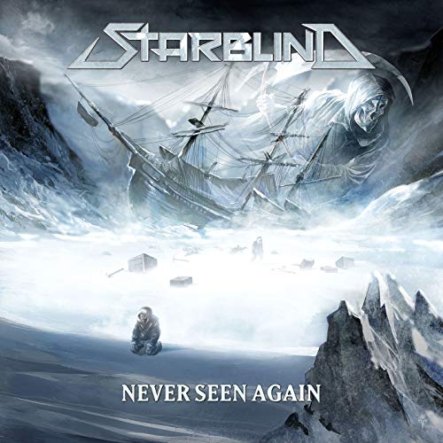 Album cover: snowy landscape with a ship, figure, and ghostly presence.