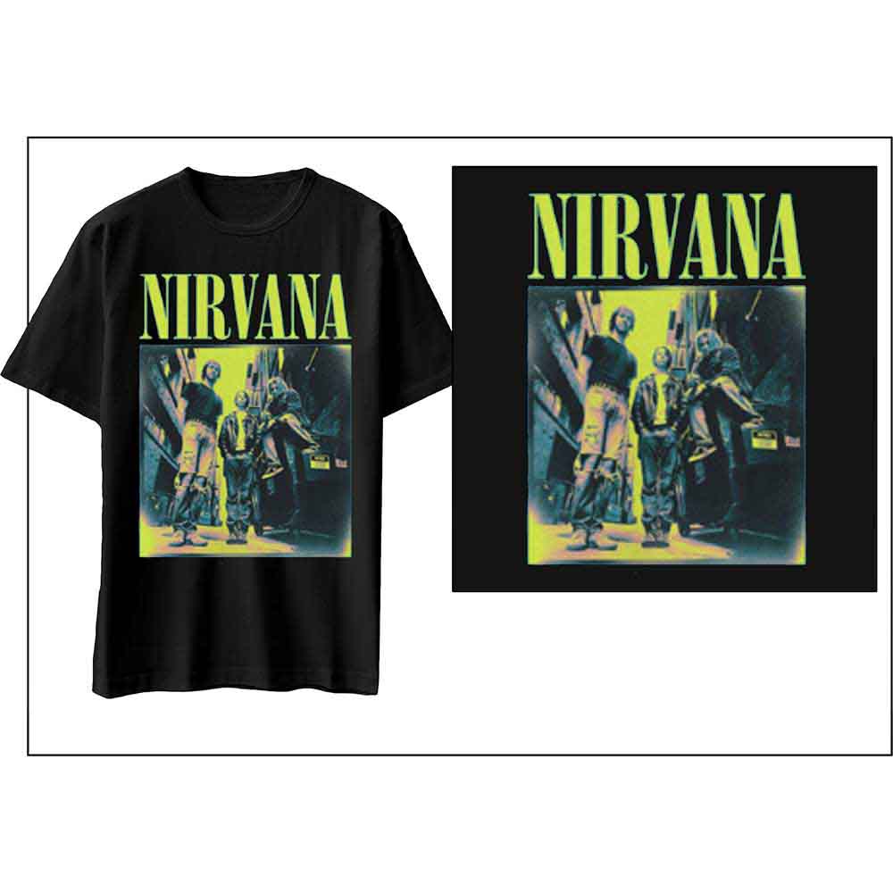 Black Nirvana t-shirt, small size, featuring "Kings of The Street" design.