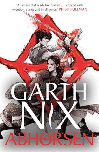 Book cover: two figures with swords against a red, fractured background.