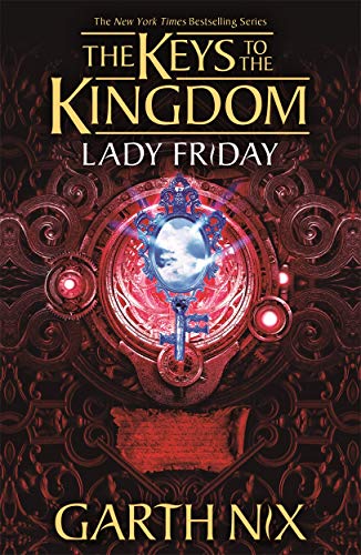 Book cover: ornate red design with a glowing, jeweled hand mirror.