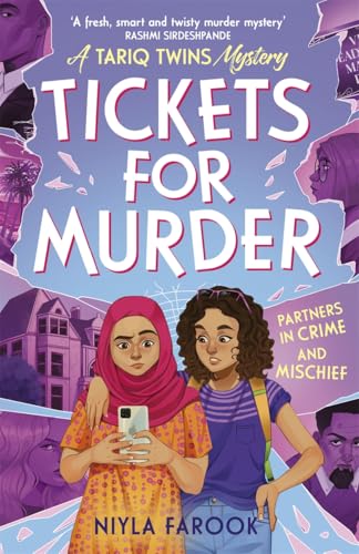 Book cover featuring two young girls and a large house, illustrated style.