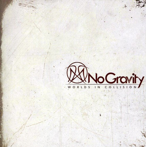 CD cover for “No Gravity - Worlds In Collision” with abstract logo.