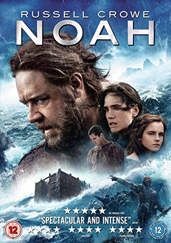 DVD cover for the film "Noah" featuring Russell Crowe and Emma Watson.