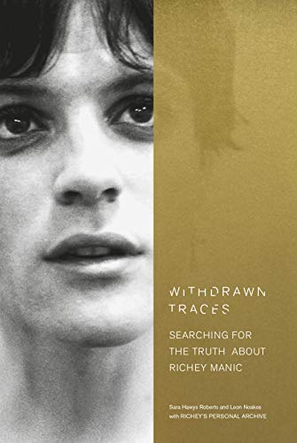 Book cover featuring a portrait of Richey Manic and gold typography.