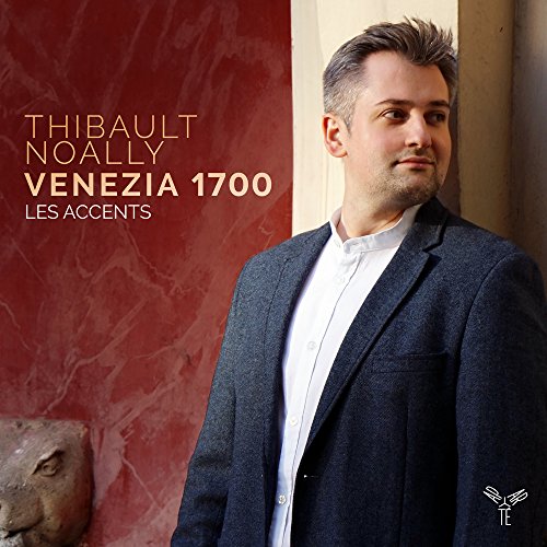 CD cover: portrait of a man in a suit, red background.
