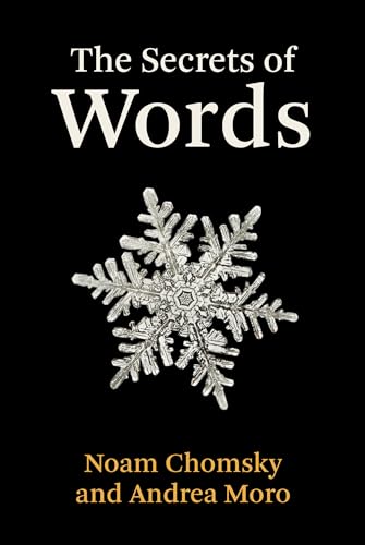 Book cover: "The Secrets of Words" with a snowflake image.