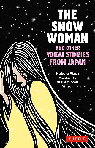 Book cover featuring a stylized woman with long dark hair against a snowy background.