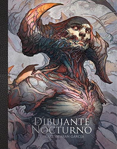 Book cover featuring a detailed, monstrous figure with skull-like features.