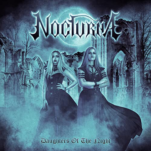 Album cover for Nocturna - Daughters Of The Night, featuring two women.