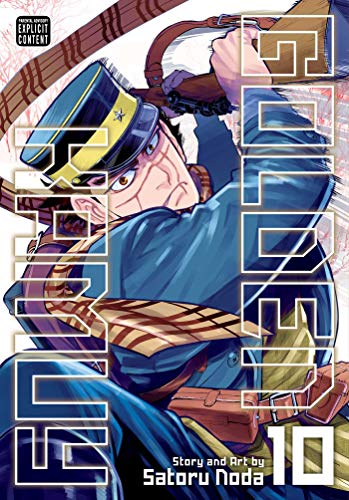 Manga cover featuring a soldier in a blue uniform holding a rifle over shoulder.