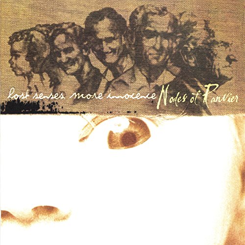 CD cover for Nodes Of Ranvier’s “Lost Senses More Innocence” with faces and an eye.