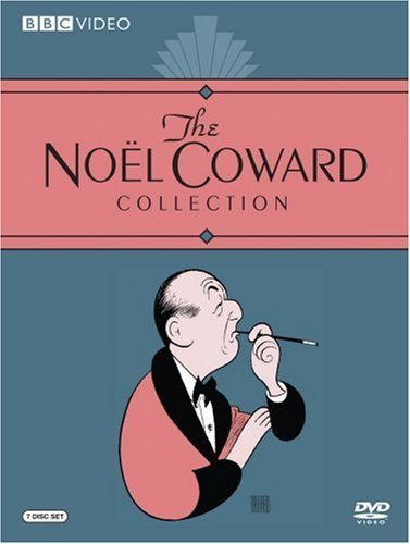 DVD cover for “The Noël Coward Collection” featuring a cartoon portrait.