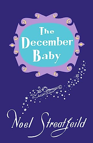Book cover: "The December Baby" with angel illustration and snowflakes.