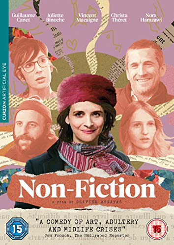 DVD cover for "Non-Fiction" featuring portraits and collage elements.