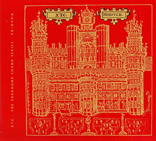 Red DVD cover with detailed gold illustration of a castle.