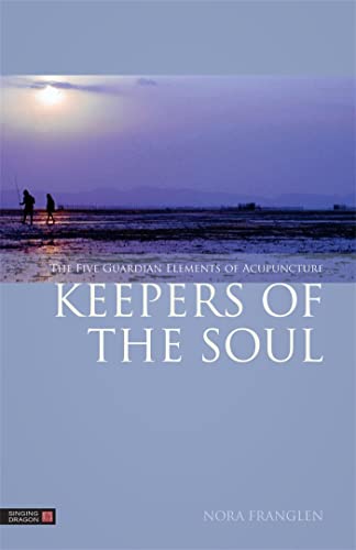 Book cover: "Keepers of the Soul," with a purple and blue landscape.
