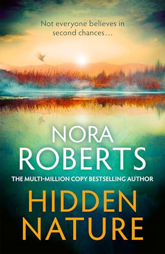 Book cover: landscape with water, trees, and the title “Hidden Nature”.