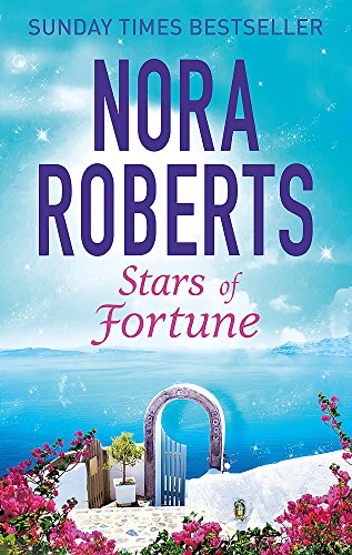 Book cover: “Stars of Fortune” by Nora Roberts, coastal scene.