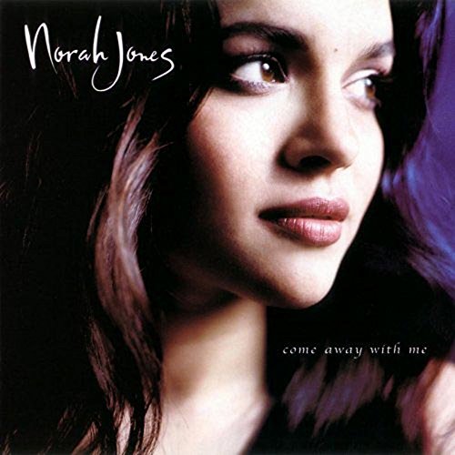 Close-up portrait of Norah Jones on the Come Away With Me album cover.