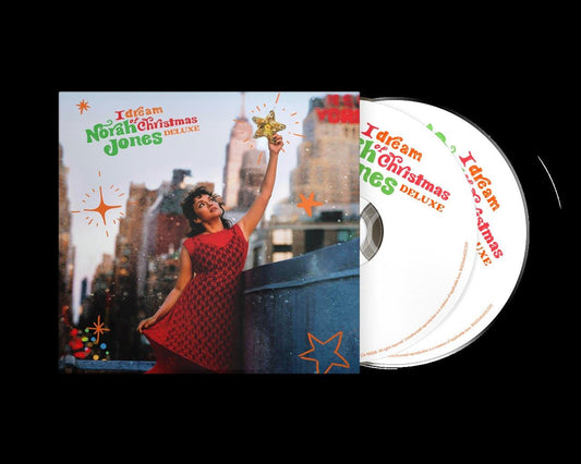 Norah Jones “I Dream Of Christmas” deluxe CD with cover art.