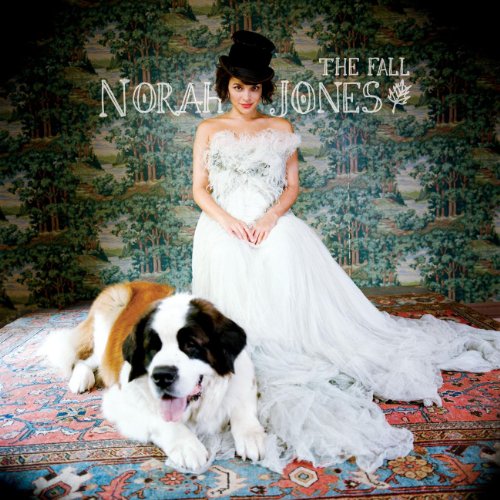 Norah Jones album cover featuring a woman in a wedding dress with a dog.