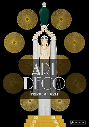 Book cover featuring an Art Deco style illustration of a woman holding a vase.