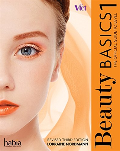 Book cover: "Beauty Basics" with close-up of woman’s eye and makeup.
