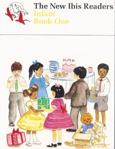 Book cover with children at a birthday party, illustrated style.