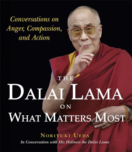 Book cover featuring the Dalai Lama in red robes, smiling thoughtfully.