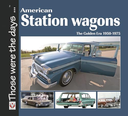 Book cover featuring vintage American station wagons from the mid-20th century.