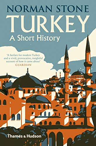 Book cover: “Turkey: A Short History” with Istanbul skyline illustration.