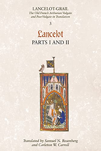 Book cover with medieval illustration of a knight and architectural details.