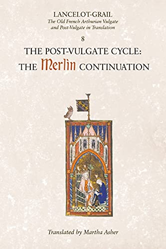 Book cover with text and a medieval illustration of a king and scribe.