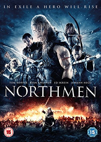 DVD cover art featuring Viking warriors in battle with fire in the background.