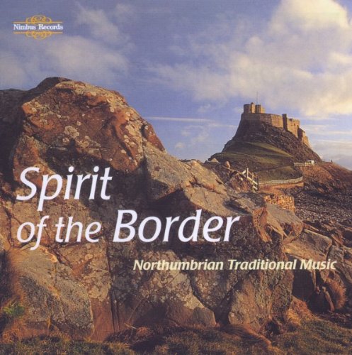 The image shows a CD cover with a rocky landscape and a castle. Alt text: "CD cover featuring a rocky landscape with a castle in the distance."