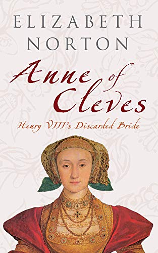 Book cover featuring a portrait of Anne of Cleves in historical dress.