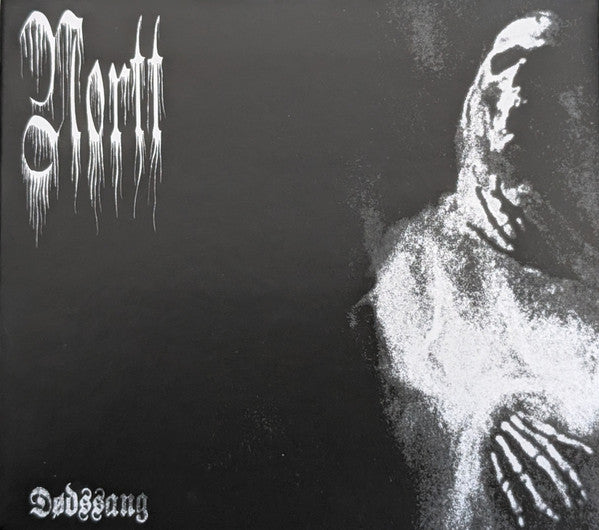 Black and white CD cover with band name "Nortt" and skeletal imagery.