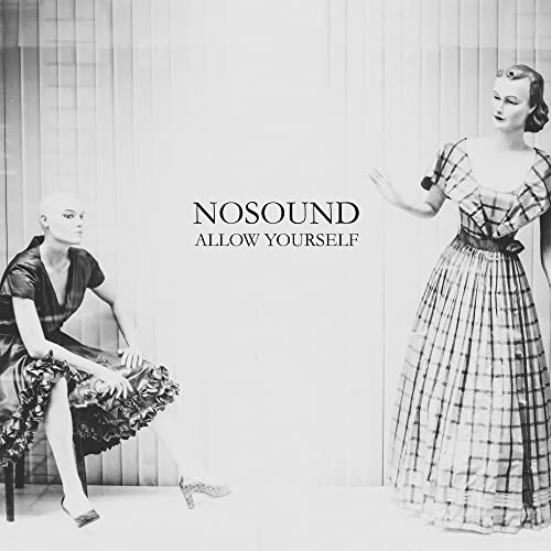 Nosound album cover: two vintage mannequins in a checkered room.
