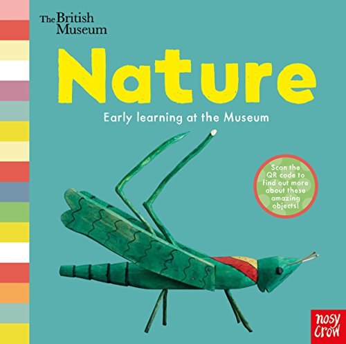 Book cover with “Nature” title and a green, textured grasshopper illustration.