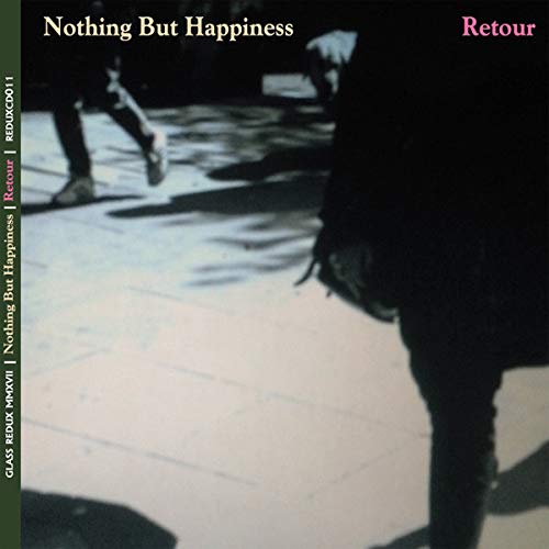 CD cover: blurry image of a person walking away from the viewer.