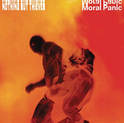 Album cover for Nothing But Thieves’ “Moral Panic,” featuring a blurred figure.