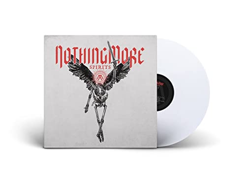 Nothing More “Spirits” vinyl record with skeletal angel cover art.