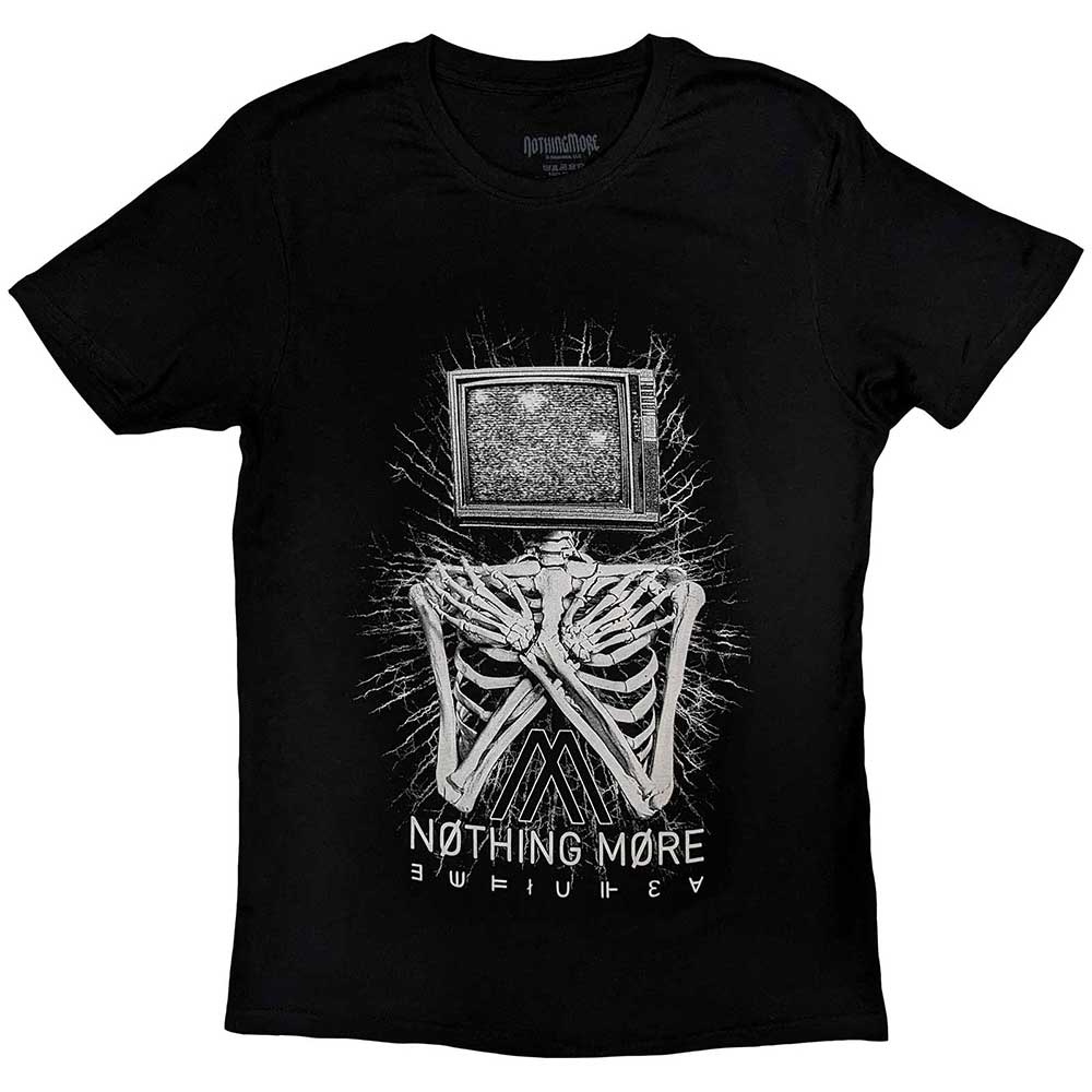 Medium unisex t-shirt with "Not Machines" graphic, likely band-related.