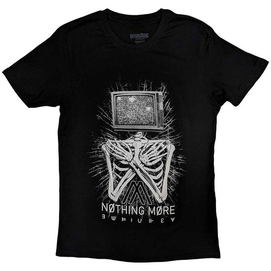 Medium unisex t-shirt with "Not Machines" graphic, likely band-related.